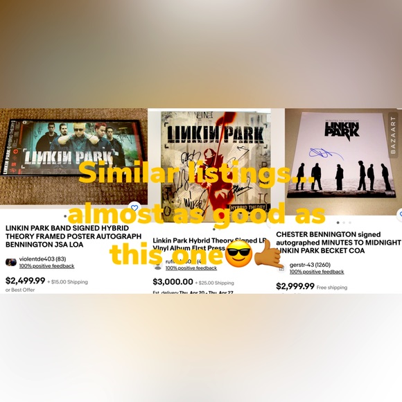 LINKIN PARK®️ PROJEKT REVOLUTION™️ Autographed Memorabilia Ultimate Collection☄️ - Picture 14 of 16